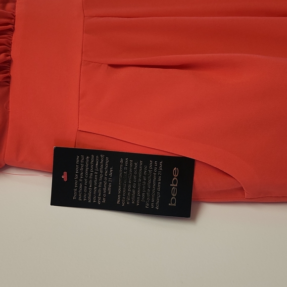 bebe Emma Bow Jumpsuit -- NWT - Picture 6 of 9